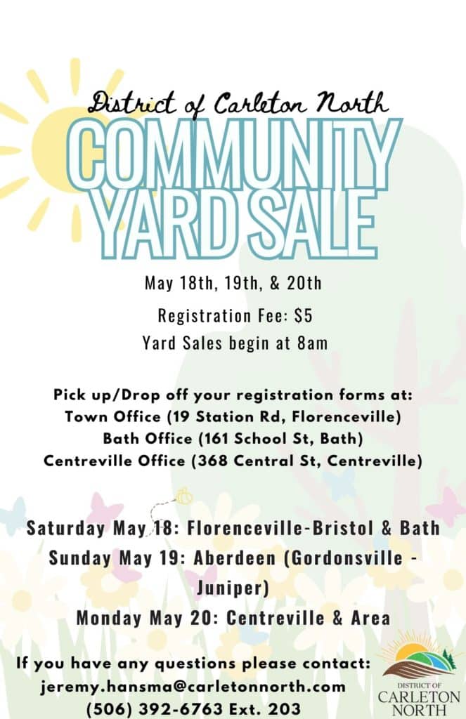 Community Yard Sale 2024 - MAPS