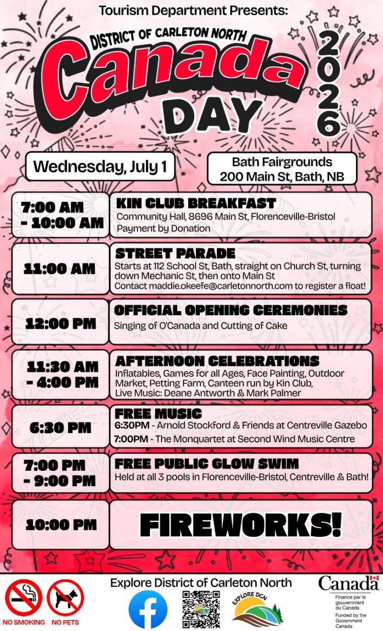 Canada Day 2026 | District of Carleton North